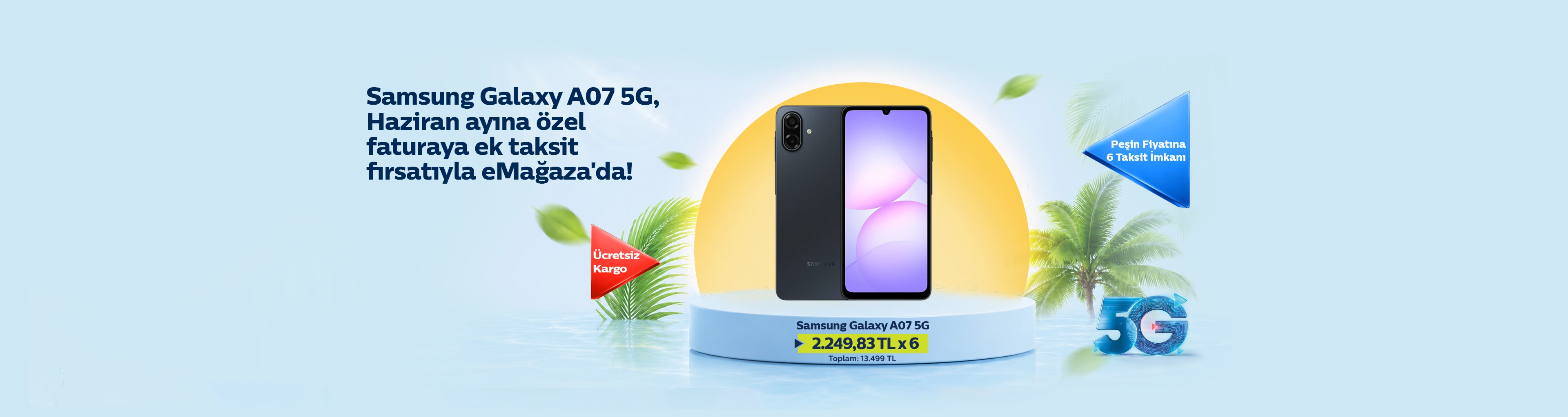 Samsung Galaxy A07 Haziran Ayı Görseli