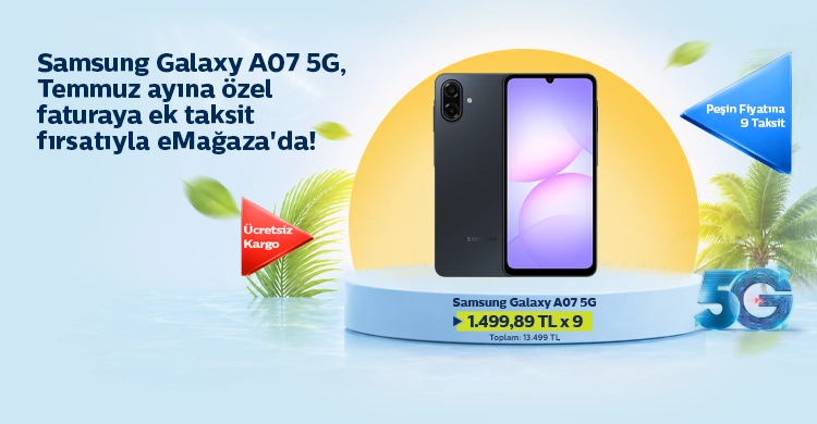 Samsung Galaxy A07 Temmuz Banner Mobil V2
