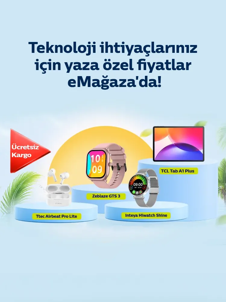 Yaz Konsepti Mobil Banner Yeni