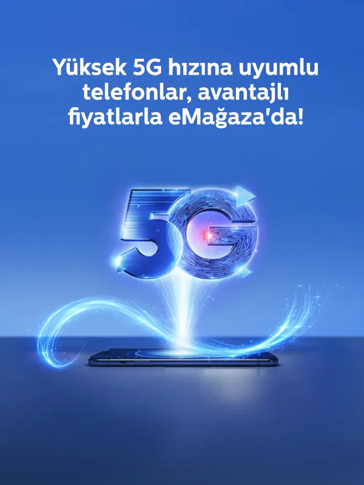 5G Destekli Cihaz Banner Mobil Yeni