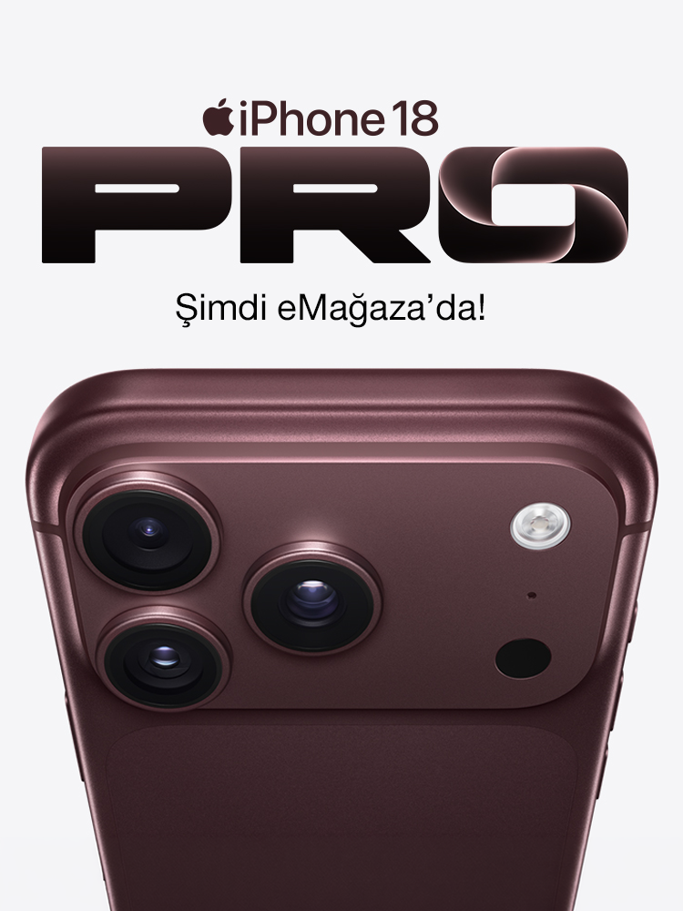iPhone 18 Pro Lansmanı Banner Şimdi eMağaza'da! Mobilv2